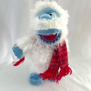 Bumble Singing/Walking Plush Red Scarf Candy Cane EUC works